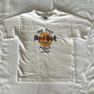 Hard Rock London my first tshirt
